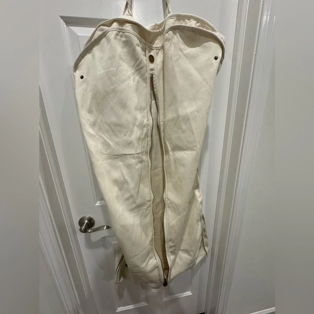 Alexander McQueen Canvas Garment Bag LONG WEDDING Dustproof TRAVEL